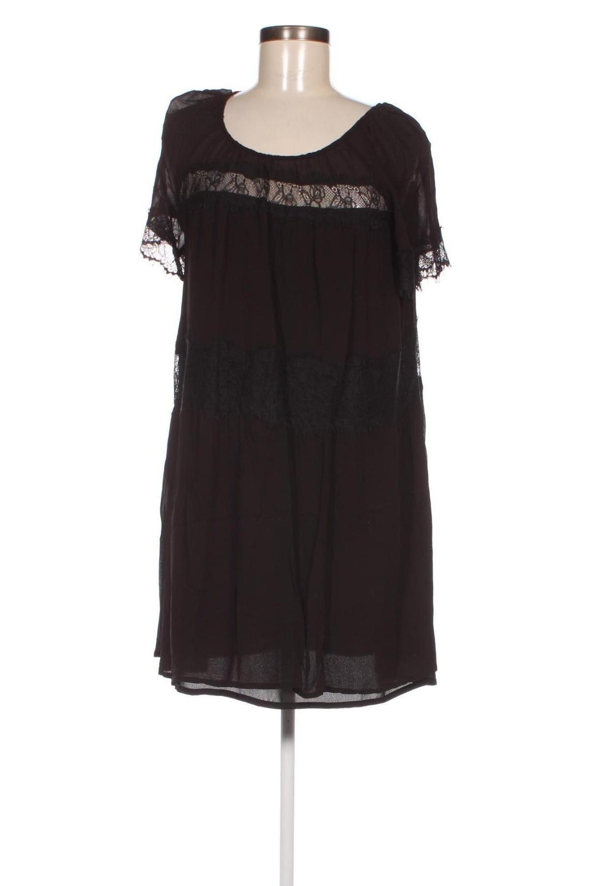 Kleid French Connection, Größe M, Farbe Schwarz, Preis 7,46 €