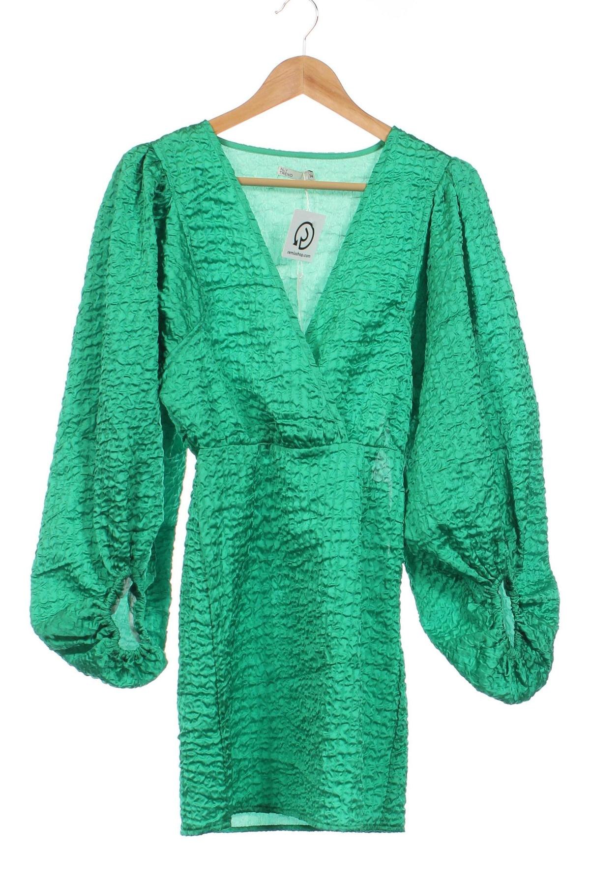 Φόρεμα Nly Trend, Μέγεθος XS, Χρώμα Πράσινο, Τιμή 19,35 €