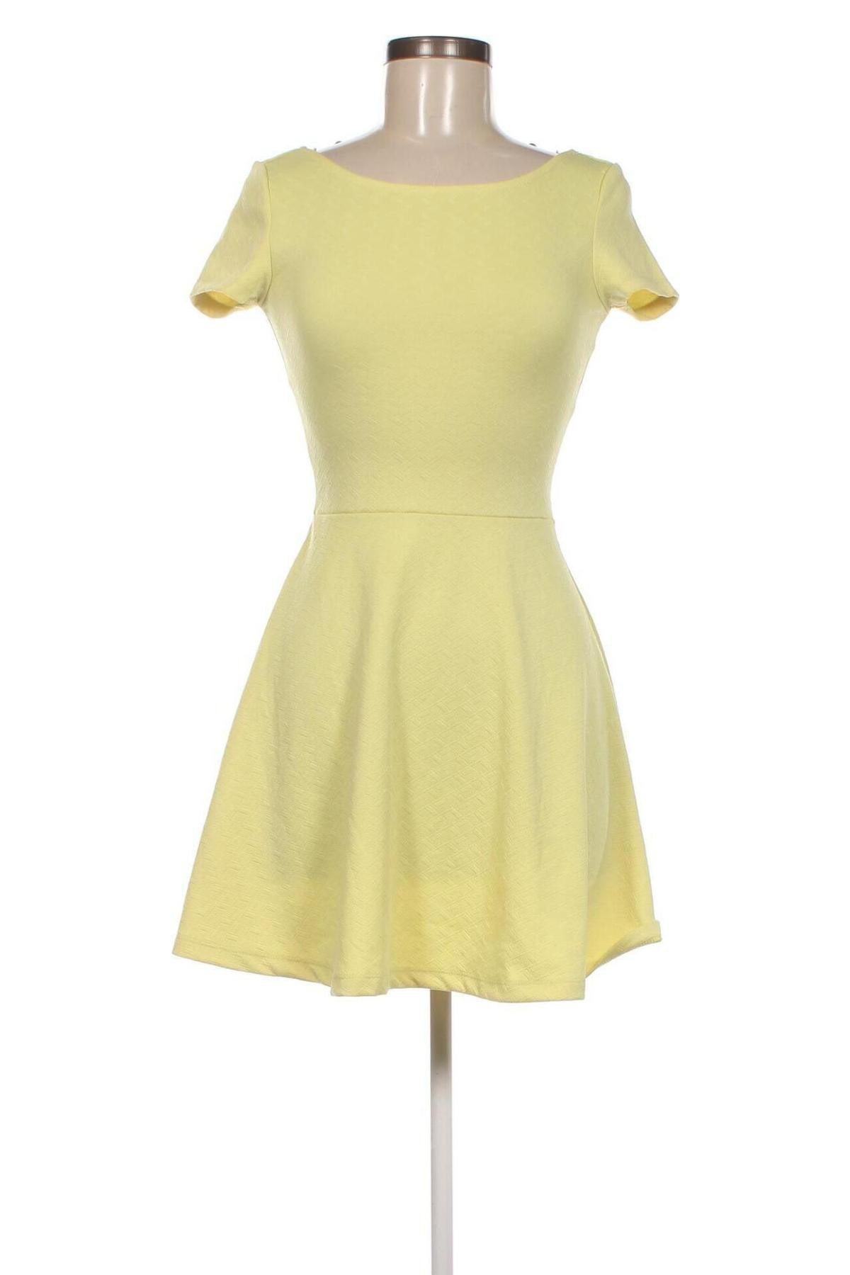 Kleid Oodji, Größe S, Farbe Gelb, Preis 5,05 €