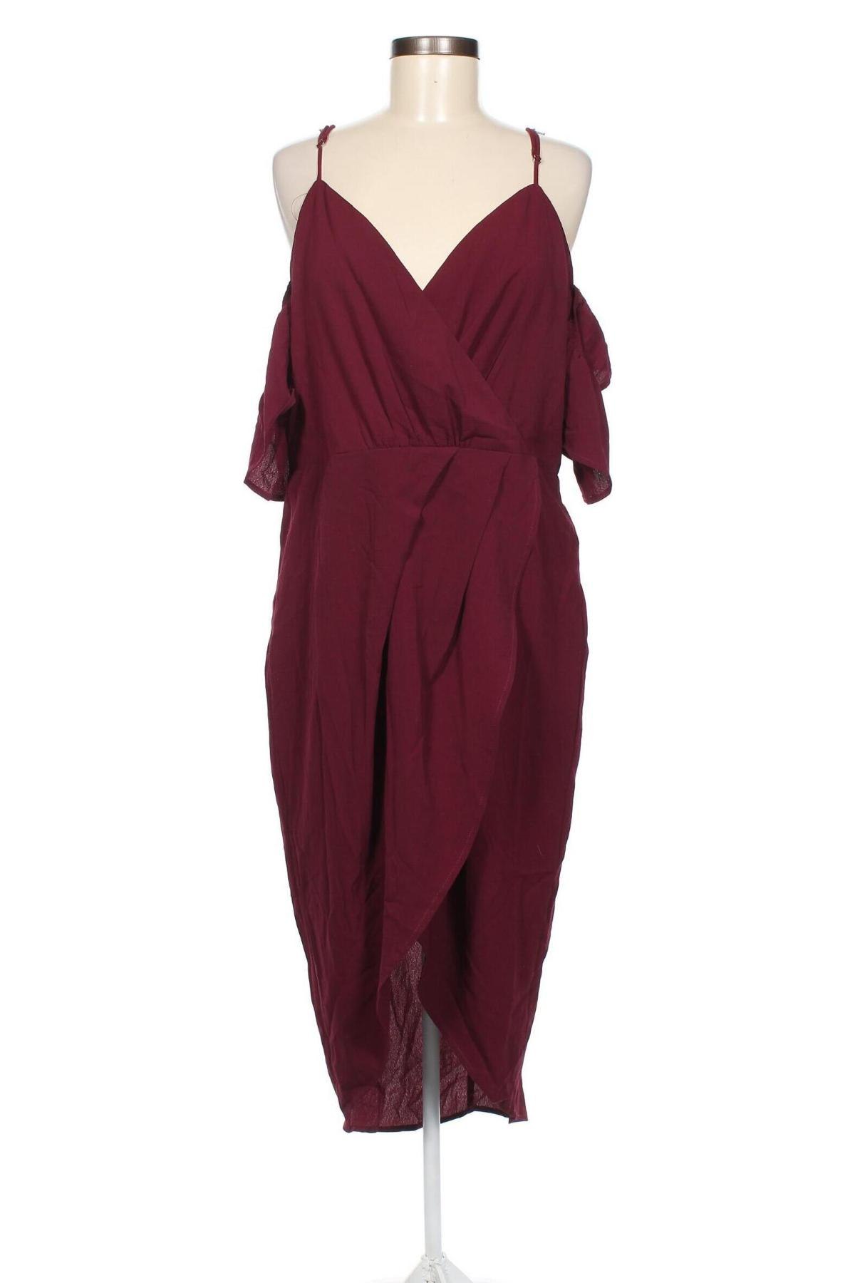 Kleid Showpo, Größe XL, Farbe Rot, Preis 91,86 €