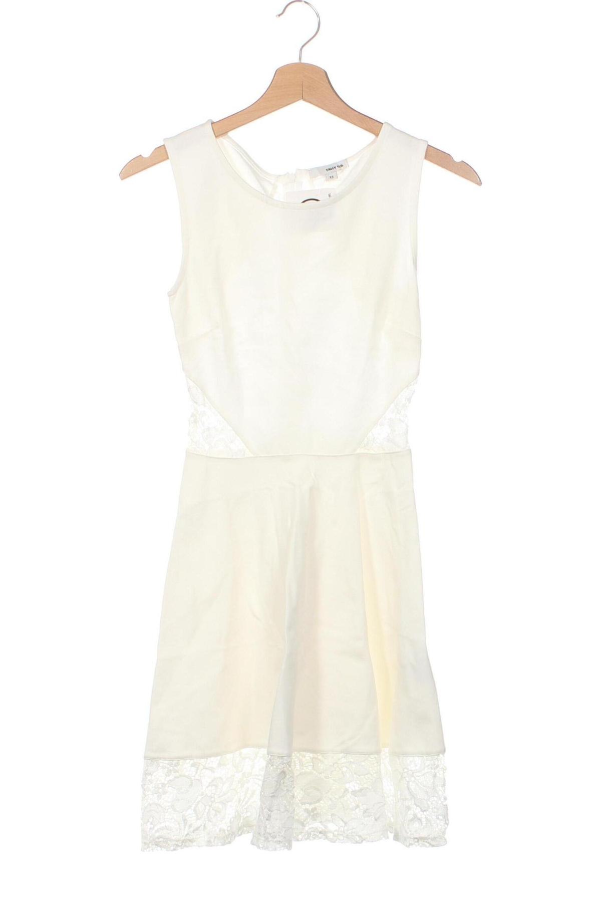 Kleid Tally Weijl, Größe XS, Farbe Weiß, Preis 12,51 €