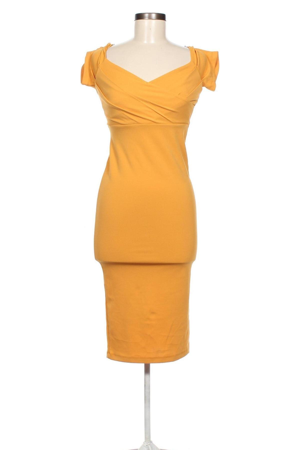 Kleid Topshop, Größe S, Farbe Gelb, Preis 30,62 €