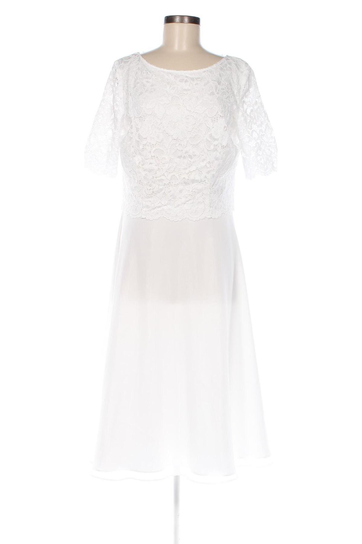 Φόρεμα Vera Mont, Μέγεθος XL, Χρώμα Λευκό, Τιμή 54,00 €