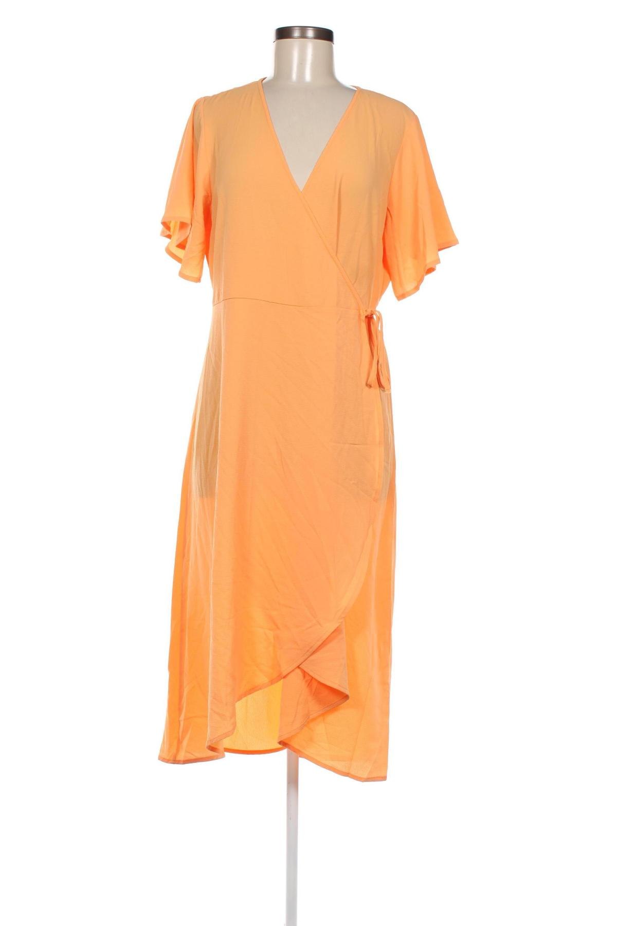 Kleid Vero Moda, Größe L, Farbe Orange, Preis 8,07 €