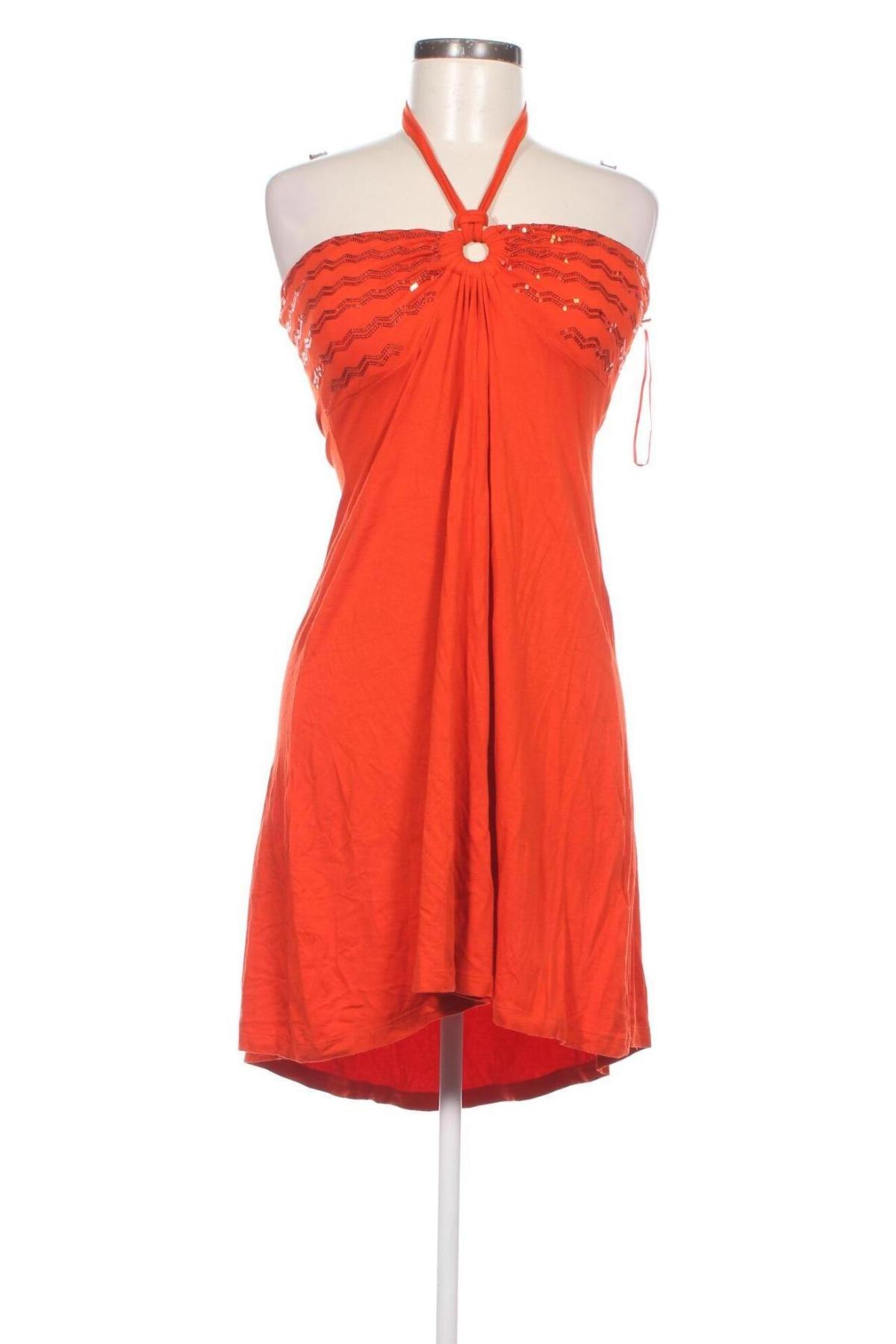 Šaty  Yessica, Velikost S, Barva Oranžová, Cena  116,00 Kč