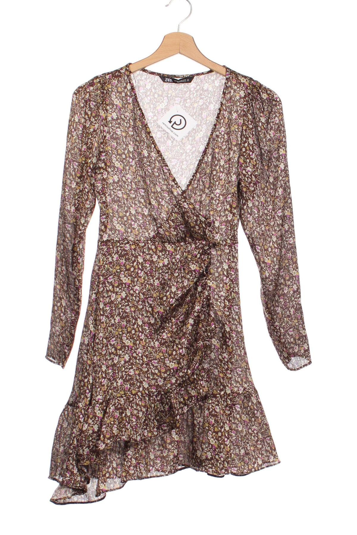 Φόρεμα Zara, Μέγεθος XS, Χρώμα  Μπέζ, Τιμή 14,85 €