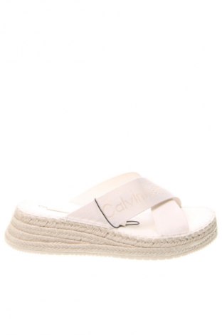 Papuci Calvin Klein Jeans, Mărime 39, Culoare Alb, Preț 539,99 Lei