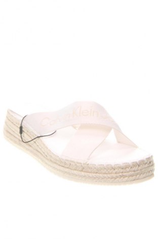 Pantolette Calvin Klein Jeans, Größe 41, Farbe Beige, Preis 114,99 €