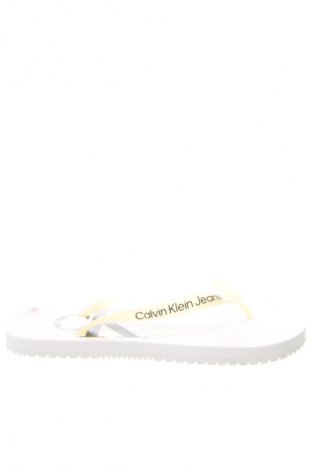 Pantolette Calvin Klein Jeans, Größe 39, Farbe Weiß, Preis 56,99 €