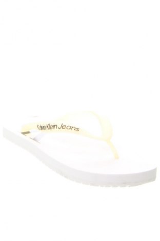Pantolette Calvin Klein Jeans, Größe 39, Farbe Weiß, Preis 56,99 €