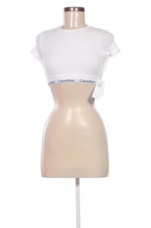 Γυναικεία μπλούζα Calvin Klein, Μέγεθος S, Χρώμα Λευκό, Τιμή 99,99 €