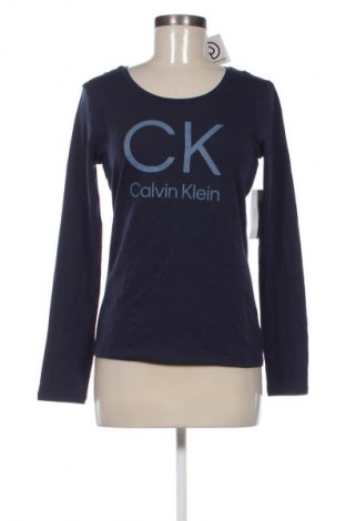 Bluză de femei Calvin Klein, Mărime S, Culoare Albastru, Preț 256,99 Lei