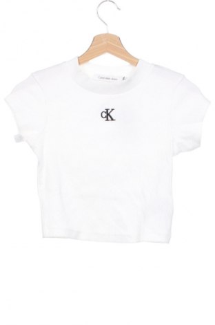 Γυναικεία μπλούζα Calvin Klein Jeans, Μέγεθος XS, Χρώμα Λευκό, Τιμή 73,99 €