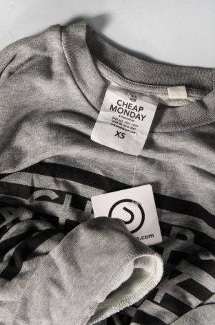 Γυναικεία μπλούζα Cheap Monday, Μέγεθος XS, Χρώμα Γκρί, Τιμή 21,99 €