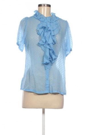 Damen Shirt Cream, Größe M, Farbe Blau, Preis 13,99 €