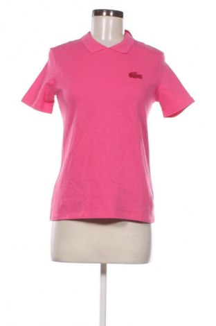 Γυναικείο t-shirt Lacoste, Μέγεθος S, Χρώμα Ρόζ , Τιμή 75,32 €