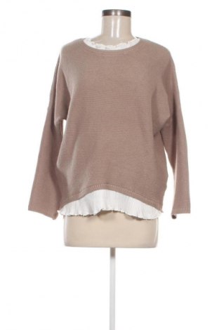 Damen Shirt Louise Orop, Größe M, Farbe Beige, Preis 10,00 €