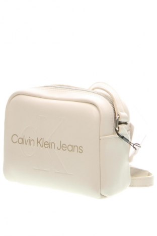 Γυναικεία τσάντα Calvin Klein, Χρώμα Εκρού, Τιμή 172,99 €