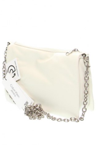Γυναικεία τσάντα Calvin Klein, Χρώμα Εκρού, Τιμή 122,99 €