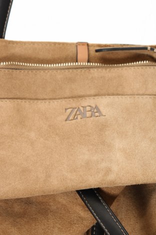 Γυναικεία τσάντα Zara, Χρώμα  Μπέζ, Τιμή 39,99 €