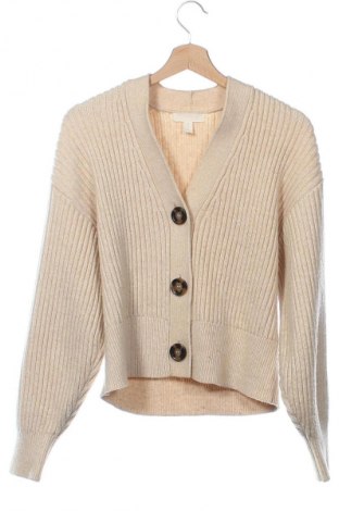 Damen Strickjacke H&M, Größe XS, Farbe Beige, Preis € 7,99