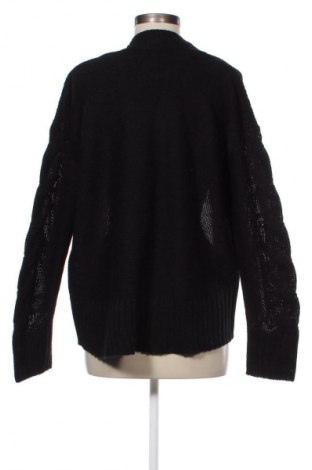 Damen Strickjacke Laura Torelli, Größe M, Farbe Schwarz, Preis 6,99 €