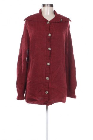 Damen Strickjacke Miss Etam, Größe XXL, Farbe Rot, Preis 7,99 €