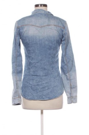 Damenbluse Bershka, Größe S, Farbe Blau, Preis 12,79 €