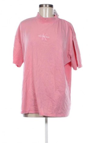 Damen T-Shirt Calvin Klein Jeans, Größe L, Farbe Rosa, Preis 56,99 €