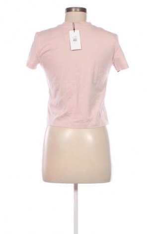 Дамска тениска Calvin Klein Jeans, Размер S, Цвят Пепел от рози, Цена 82,99 лв.