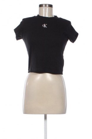 Tricou de femei Calvin Klein Jeans, Mărime M, Culoare Negru, Preț 267,99 Lei