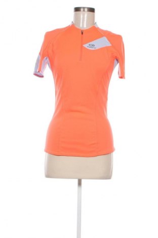 Damen T-Shirt Decathlon, Größe S, Farbe Orange, Preis 7,00 €