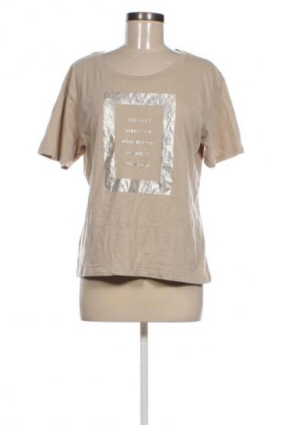 Γυναικείο t-shirt Fisherfield, Μέγεθος XL, Χρώμα  Μπέζ, Τιμή 8,70 €