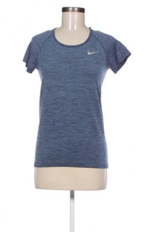 Γυναικείο t-shirt Nike, Μέγεθος S, Χρώμα Μπλέ, Τιμή 17,99 €