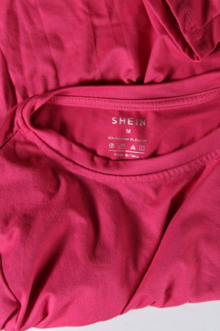 Γυναικείο t-shirt SHEIN, Μέγεθος M, Χρώμα Ρόζ , Τιμή 9,00 €