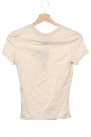 Tricou de femei Tommy Jeans, Mărime XS, Culoare Ecru, Preț 267,99 Lei