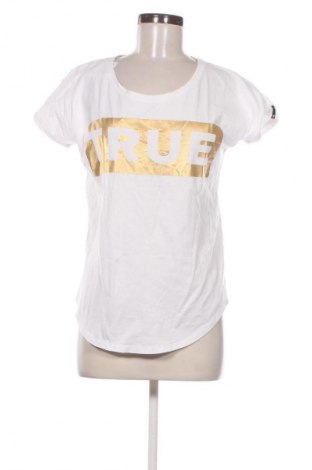 Damen T-Shirt True Religion, Größe S, Farbe Weiß, Preis 9,99 €