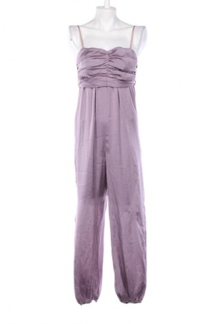 Langer Damen-Overall Pois, Größe L, Farbe Lila, Preis € 9,99