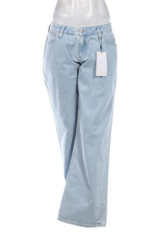 Damskie jeansy Calvin Klein Jeans, Rozmiar XL, Kolor Niebieski, Cena 544,99 zł