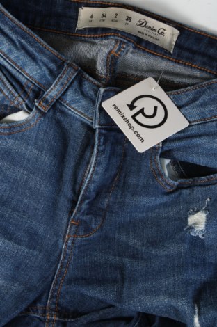 Dámske džínsy  Denim Co., Veľkosť XS, Farba Modrá, Cena  14,83 €