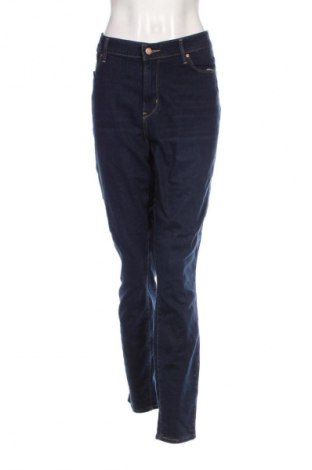 Dámske džínsy  Signature By Levi Strauss & Co, Veľkosť XXL, Farba Modrá, Cena  16,95 €