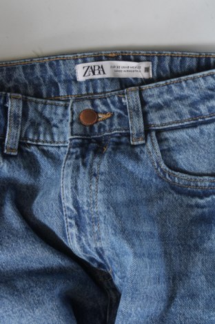 Damskie jeansy Zara, Rozmiar XXS, Kolor Niebieski, Cena 88,99 zł