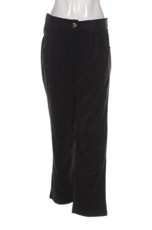 Pantaloni de velvet de femei, Mărime M, Culoare Negru, Preț 101,79 Lei