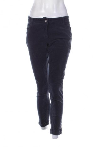 Pantaloni de velvet de femei Betty Barclay, Mărime M, Culoare Albastru, Preț 44,99 Lei