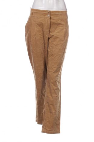 Pantaloni de velvet de femei Betty Barclay, Mărime XL, Culoare Bej, Preț 44,99 Lei