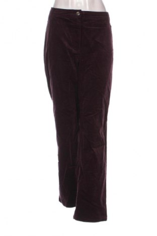 Damen Cordhose Canda, Größe XXL, Farbe Lila, Preis 20,99 €