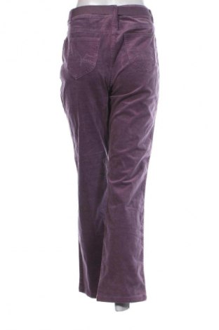 Pantaloni de velvet de femei Canda, Mărime L, Culoare Mov, Preț 94,99 Lei