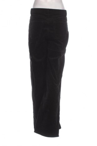 Pantaloni de velvet de femei H&M Divided, Mărime M, Culoare Negru, Preț 94,99 Lei