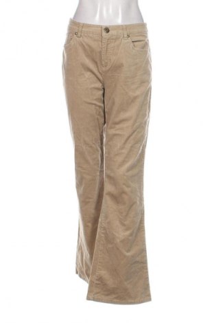 Pantaloni de velvet de femei Street One, Mărime L, Culoare Bej, Preț 156,99 Lei