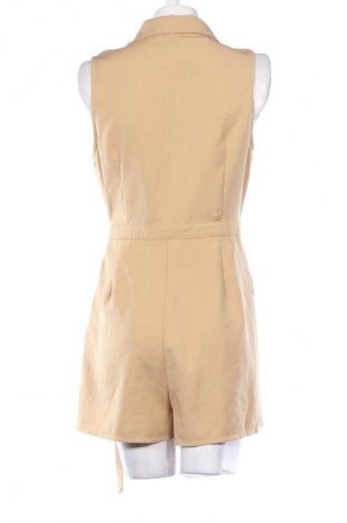 Kurzer Damenoverall Missguided, Größe L, Farbe Beige, Preis € 37,42